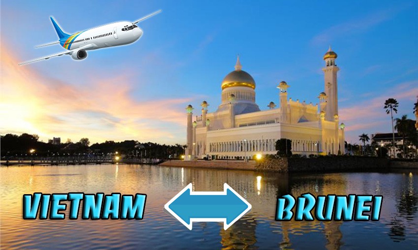 Ve May Bay Brunei Khu Hoi 1199
